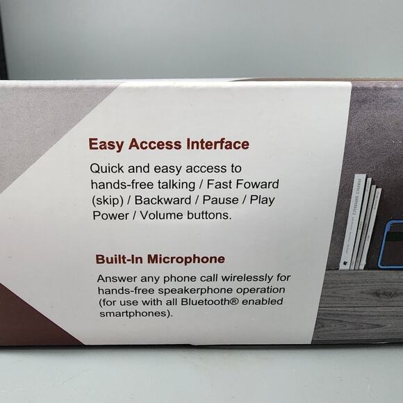 Bell + Howell BH75TWS True Wireless Stereo Link Neo-Retro Bluetooth Speaker - Picture 6 of 10